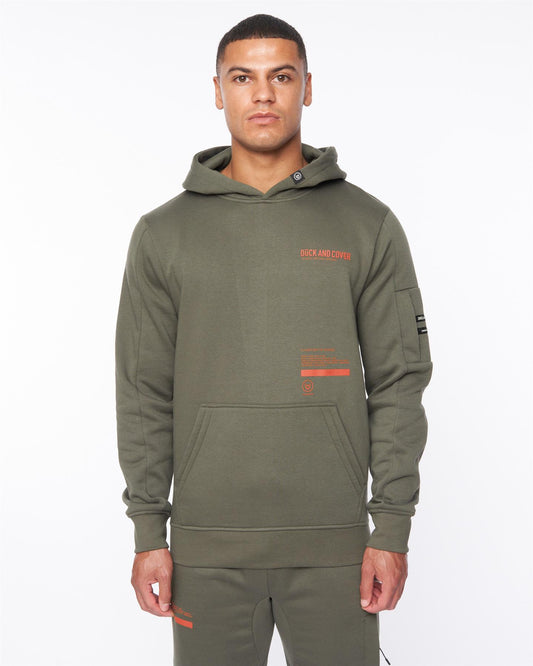 Heningys Hoodie Dark Olive