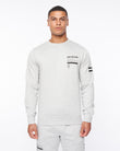 Jennerkins Crew Sweat Grey Marl