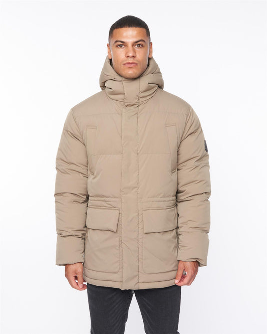 Fletchley Puffer Jacket Beige