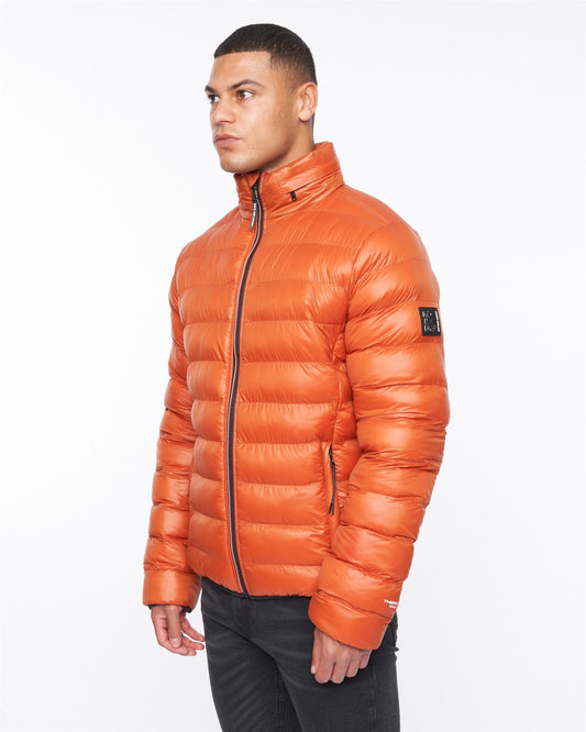 Shemmy Two Quilted Jacket Orange