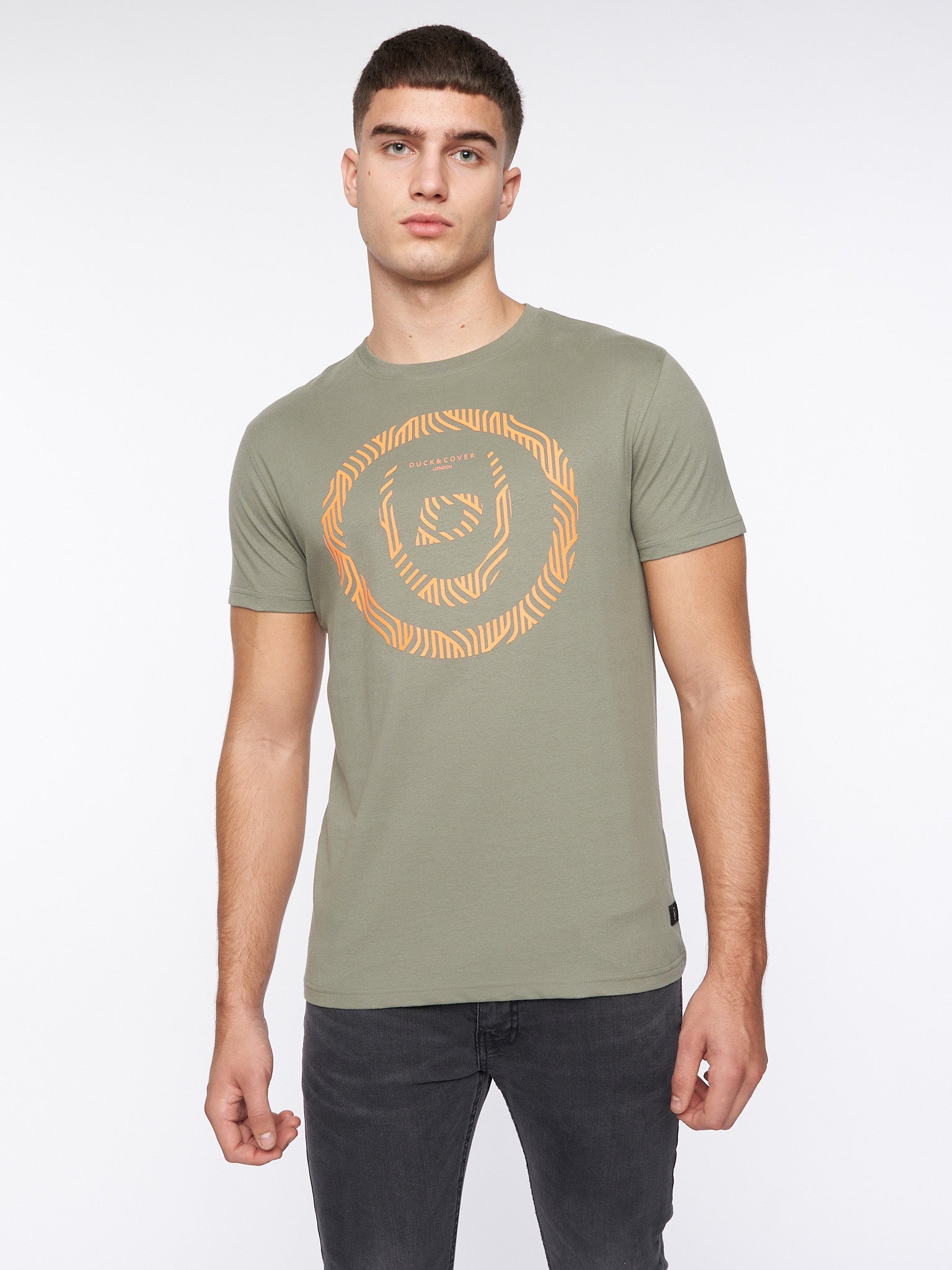 Duck & Cover - Mens Raktore T-Shirt Sage – Duck and Cover