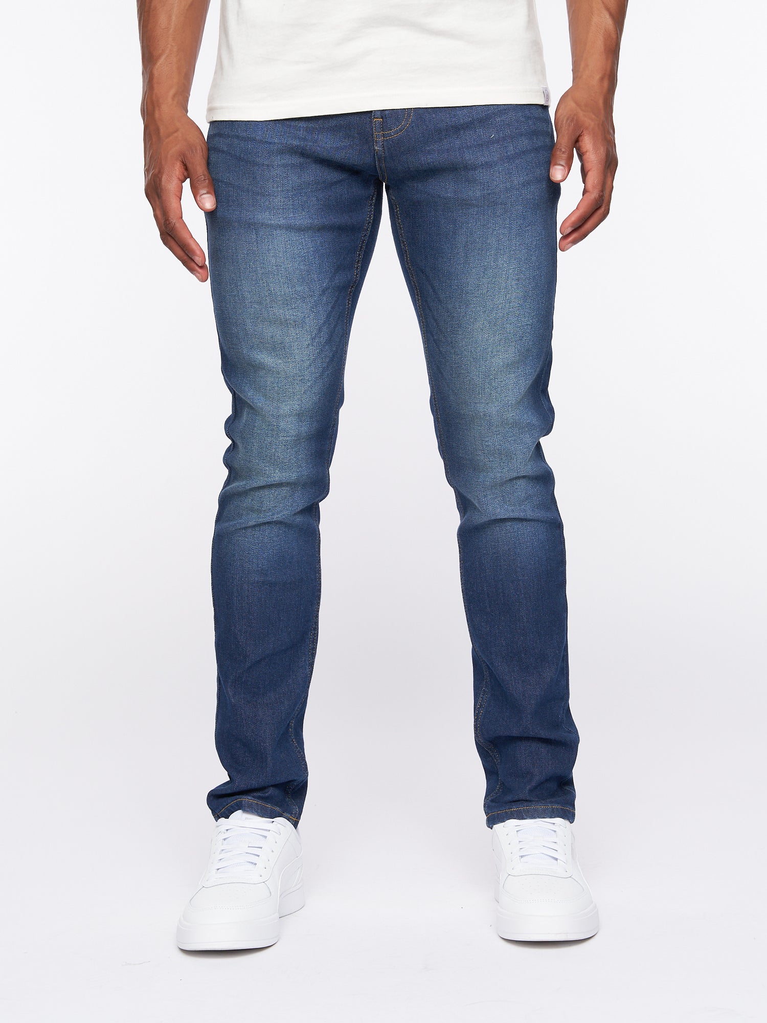 Mens Overburg Tapered Jeans Dark Wash – Duck and Cover