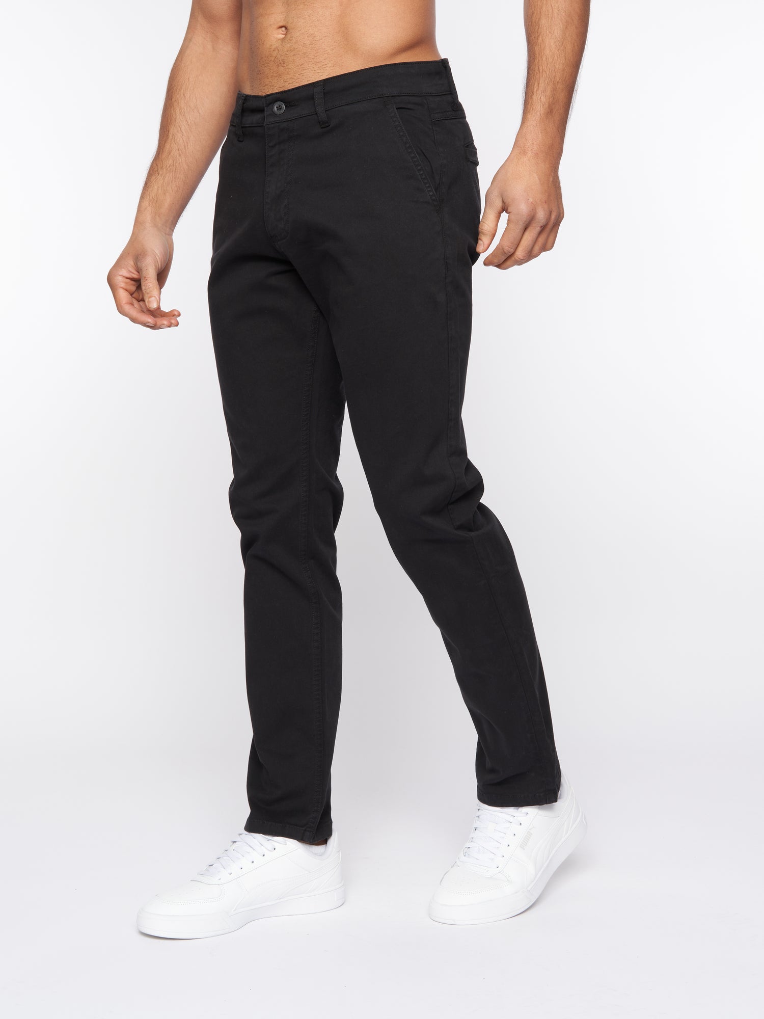 Mens Moretor Chinos Black – Duck and Cover