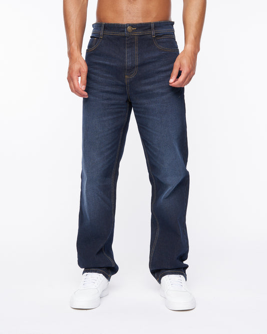 Rushawn Relaxed Fit Jeans Dark Wash