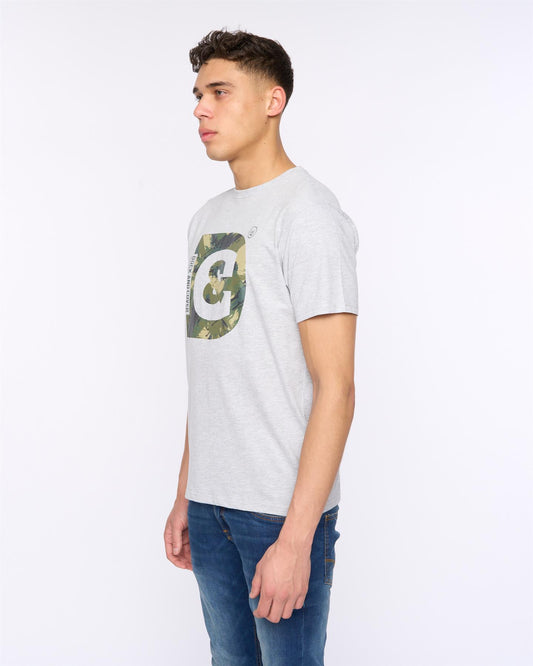 Deecee T-Shirt Grey Marl