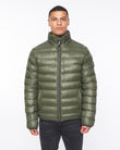 Shemmy Two Quilted Jacket Dark Olive