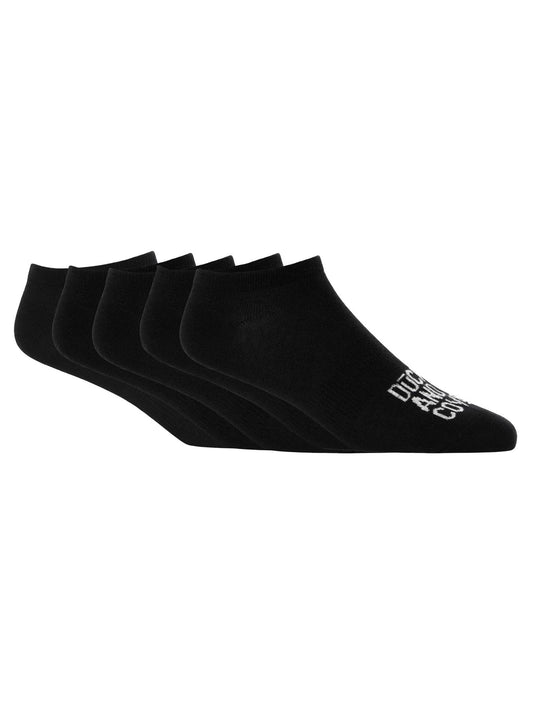 Fubel Trainer Socks 5pk Black