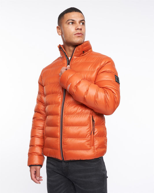 Shemmy Two Quilted Jacket Orange