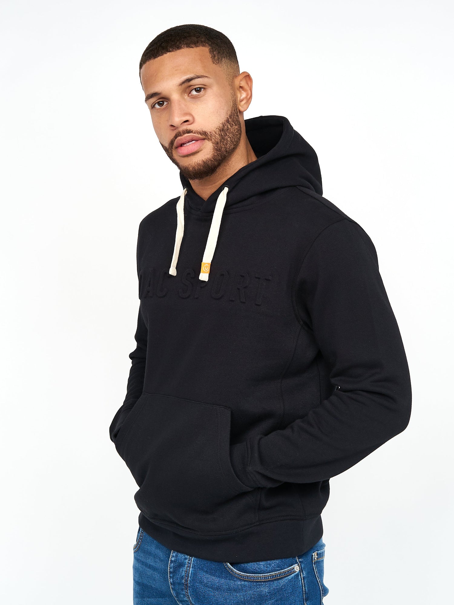Duck & Cover - Mens Billmoore Hoodie Faded Black – Duck and Cover