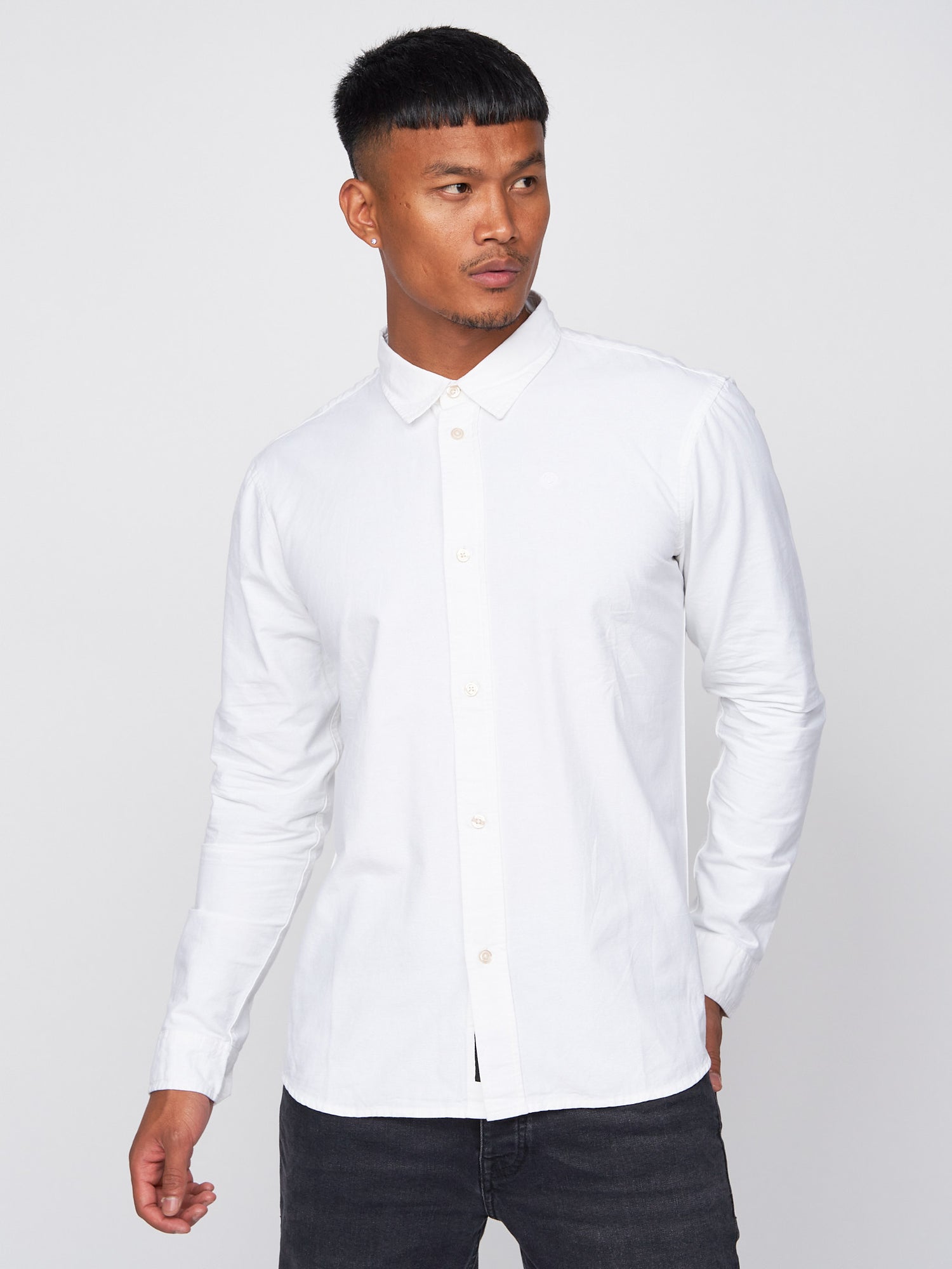 Duck & Cover - Mens Yuknow Shirt White – Duck and Cover